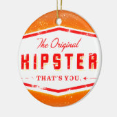 INGWER-HIPSTER-ART KERAMIK ORNAMENT (Links)