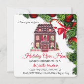 Ingwer House, Weihnachtsfeier Feiertagskarte (Vorderseite)