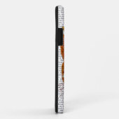 Ingwer-Katze mit Krone Portrai Case-Mate iPhone Hülle (Hinten/Rechts)