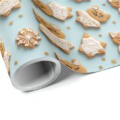 Ingwer-Katzen Geschenkpapier (Rolleneckpunkt)