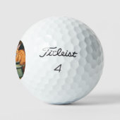 Ingwer Katzen in einer Pflanze, Titleist Golf Ball (Logo)