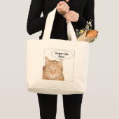 Ingwer-Katzen-Regel! Jumbo Stoffbeutel (Vorderseite (Produkt))