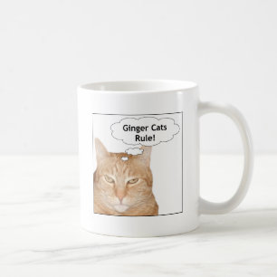 Ingwer-Katzen-Regel! Kaffeetasse