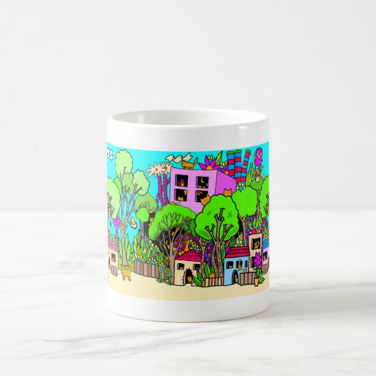 INGWER-KATZEN-TASSE KAFFEETASSE (Mittel)