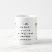 "Ingwer-Katzen-" Wecker-Tasse Tasse (Mittel)