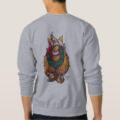 Ingwer-Katzen-WeihnachtsT-Shirts Sweatshirt (Rückseite)