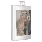 Ingwer-Katzenmasken Flachmann (Rechts)