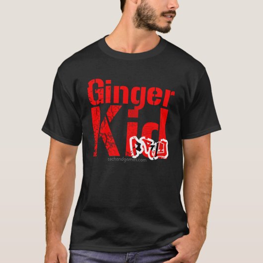 Ingwer-Kind Pro T-Shirt (Vorderseite)