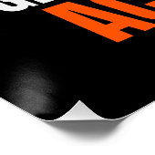 Ingwer Kräfte Aktivierte DNA Mutant Lustiger Rotsc Poster (Ecke)