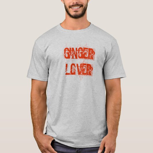 Ingwer-Liebhaber T-Shirt (Vorderseite)
