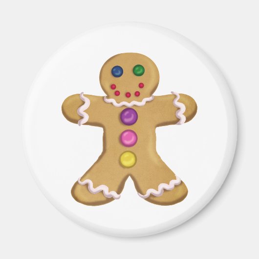 Ingwer-Mann Magnet (Vorne)