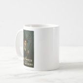 Ingwer mit ihren fliegenden Raccoons Kaffeetasse (Vorderseite Links)