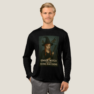 Ingwer mit ihren fliegenden Raccoons Tri-Blend Shirt