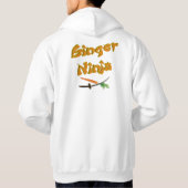 Ingwer Ninja Hoodie (Rückseite)