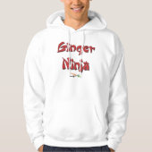 Ingwer Ninja Hoodie (Vorderseite)