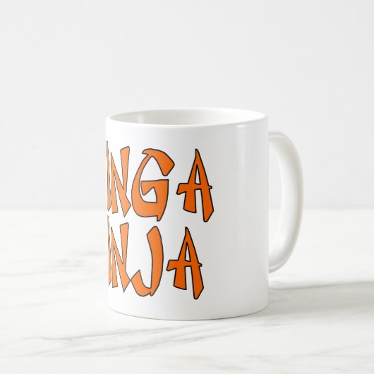 INGWER NINJA KAFFEETASSE (VorderseiteRechts)