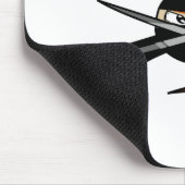 Ingwer Ninja Tabelle 2 Mousepad (Ecke)