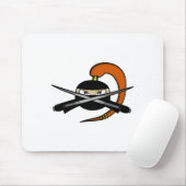 Ingwer Ninja Tabelle 2 Mousepad (Mit Mouse)