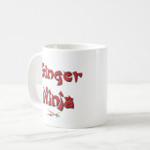Ingwer Ninja Tasse (Vorderseite Links)