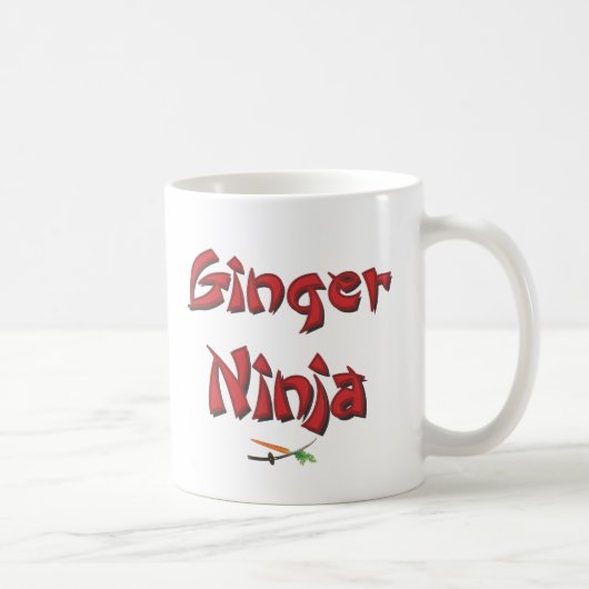 Ingwer Ninja Tasse (Rechts)