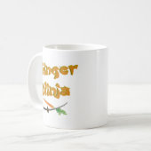 Ingwer Ninja Tasse 2 (Vorderseite Links)