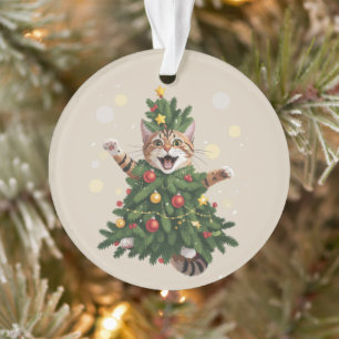 Ingwer Orange Katze Weihnachtsbaum Cute Xmas Ornament