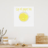 Ingwer Tee Poster (Küche)