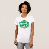 Ingwer-trinkende Team-Flaschenkapsel-Iren T-Shirt (Vorne ganz)