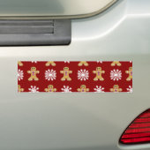 Ingwer und Schnee Autoaufkleber (Auf Auto)