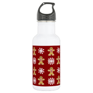 Ingwer und Schnee Trinkflasche