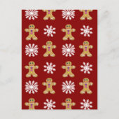 Ingwer und Snow Postkarte (Vorderseite)