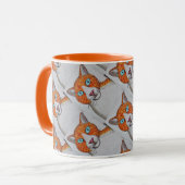 Ingwer- und Weißkatzen-Tasse Tasse (Vorderseite Links)