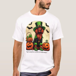 Ingwerassistent auf einer Trick-or-Leckerei Missio T-Shirt