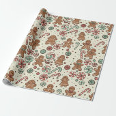 Ingwerbrot Delight Geschenkpapier (Ungerollt)