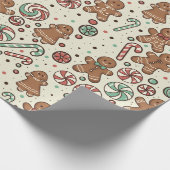 Ingwerbrot Delight Geschenkpapier (Ecke)