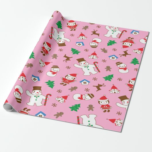 Ingwerbrot Freude Geschenkpapier (Ungerollt)