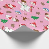 Ingwerbrot Freude Geschenkpapier (Ecke)