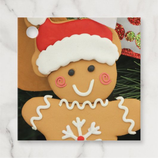 Ingwerbrot Geschenkanhänger (Vorderseite)