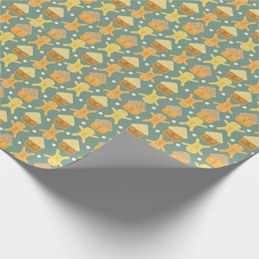 Ingwerbrot Geschenkpapier (Ecke)