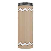 Ingwerbrot-Kaffeebecher Thermosbecher (Rückseite)