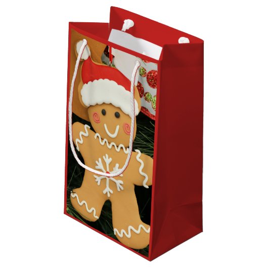 Ingwerbrot Kleine Geschenktüte (Rückseite Schrägansicht)