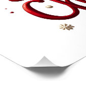 Ingwerbrot-Libelle Poster (Ecke)