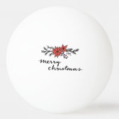 Ingwerbrot mit Weihnachtsbaum Tischtennisball (Rückseite)