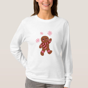 Ingwerbrot-Schneeflocken-T-Shirt T-Shirt