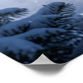 Ingwerbrot-Wolf-Pinien Poster (Ecke)