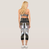 Ingwerkatze Capri Leggings (Rückseite)