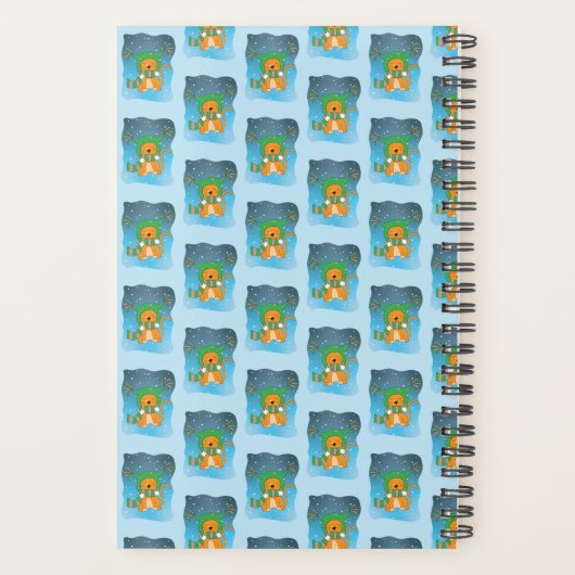 Ingwerkatze im Snow-Planer Planer (Rückseite)