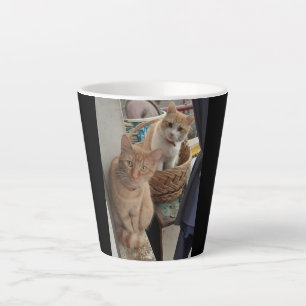 Ingwerkatze Latte Tasse