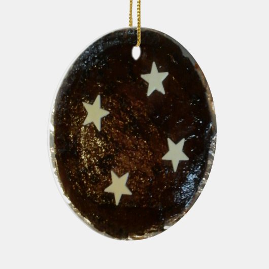 Ingwerkuchen Keramik Ornament (Rechts)