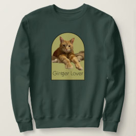 Ingwerliebhaber-Sweatshirt Sweatshirt